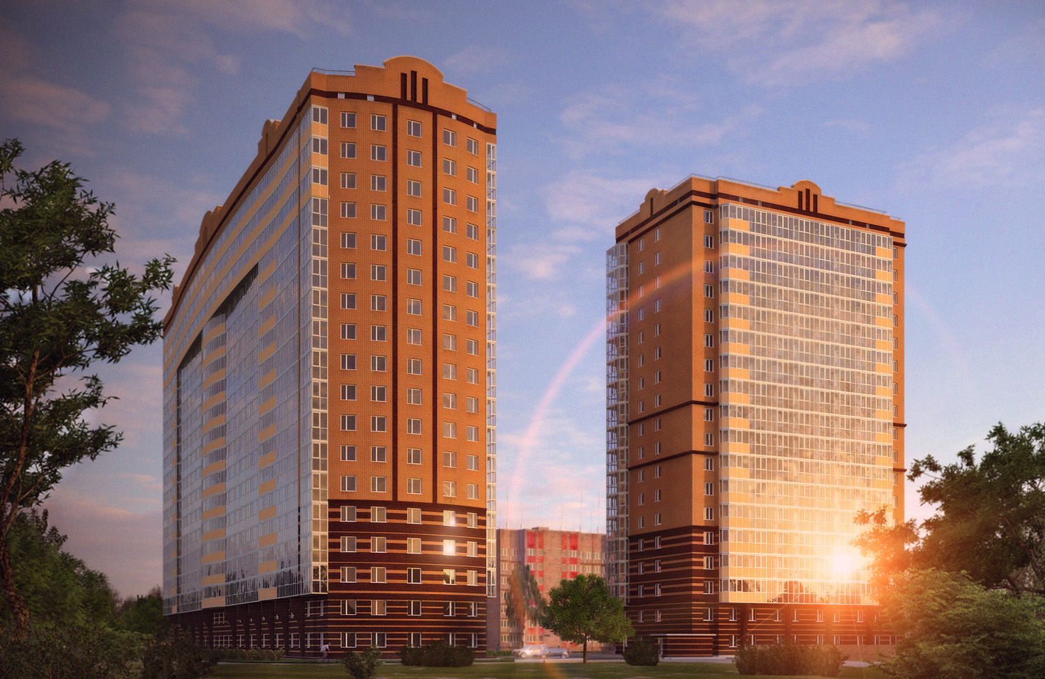 Как соседние здания влияют на цены квартир?